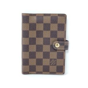 100% Authentic Louis Vuitton Agenda PM Damier Ebene Cover Case #0175